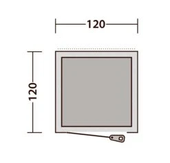 Featured Products -Banana Tent 111287 outwell seahaven comfort station single drawing floorplan3