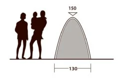 Outwell Free Standing Inner -Banana Tent 111289 free standing inner drawing other5