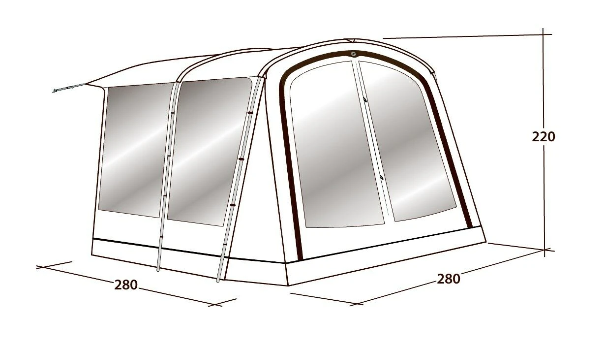 Outwell Universal Awning Size 1 (2022) 5 Outwell Universal Awning Size 1 (2022) - Image 3