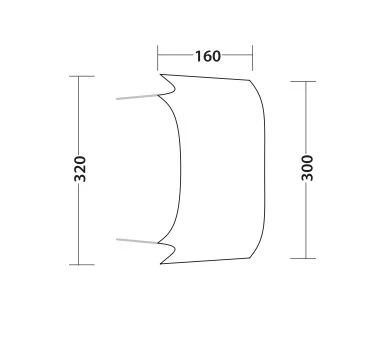 Outwell Lounge Tent Connector M (2023) 4 Outwell Lounge Tent Connector M (2023) - Image 2