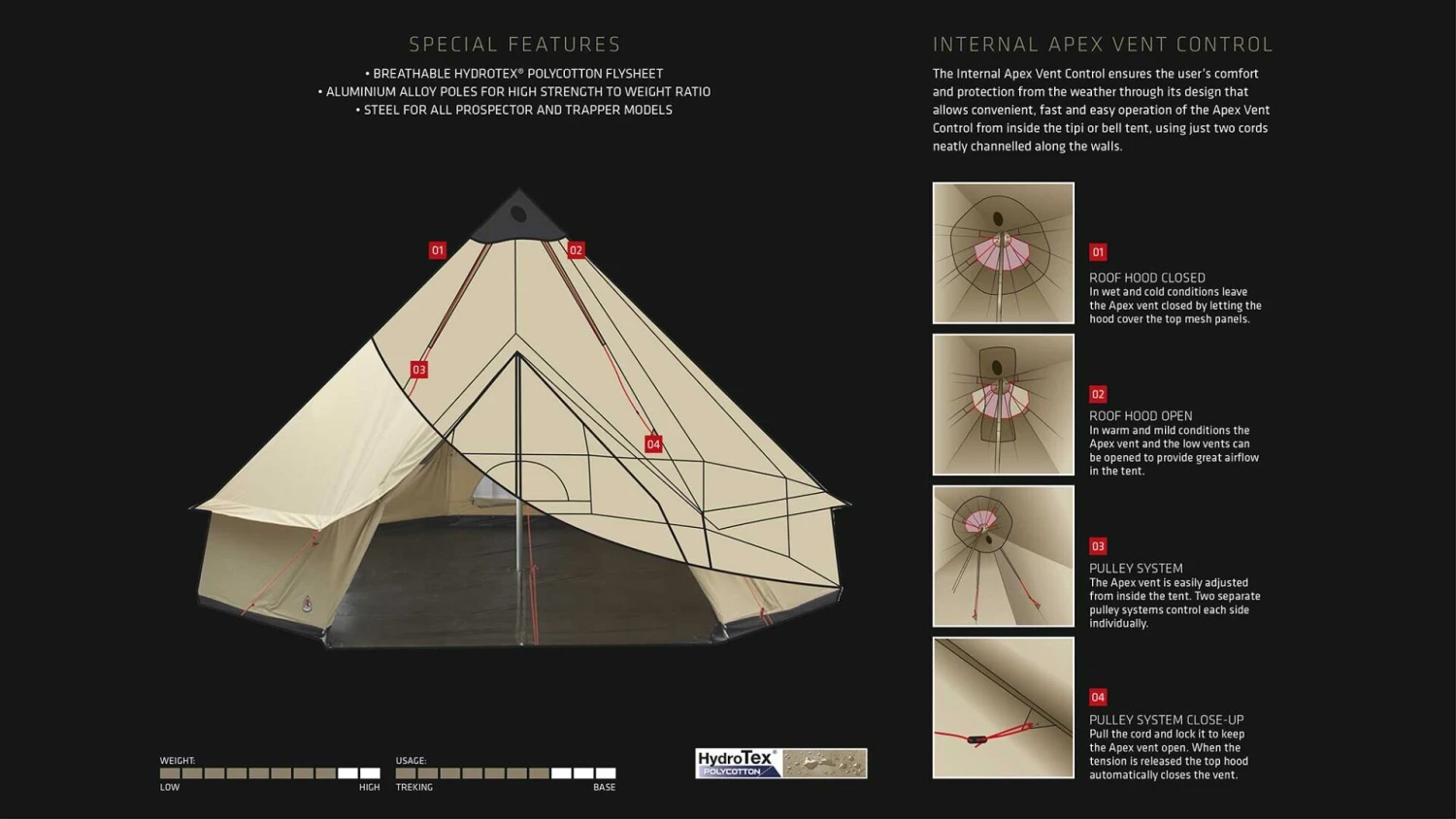 Robens Klondike Grande Tipi Tent (2023) 7 Robens Klondike Grande Tipi Tent (2023) - Image 6