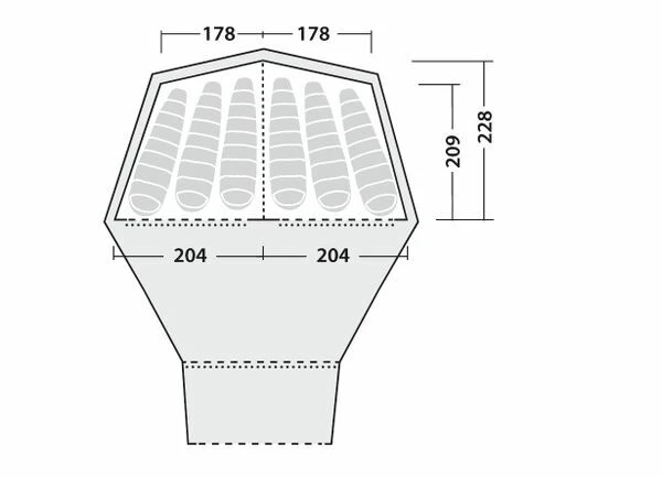 Robens Kiowa Inner Tent 4 Robens Kiowa Inner Tent - Image 2