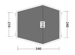 Outwell Woodcrest Footprint Groundsheet 6 Outwell Woodcrest Footprint Groundsheet -Banana Tent 170887 footprint woodcrest drawing floorplan2