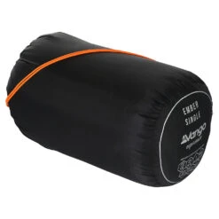 Vango Ember Single Sleeping Bag (Black) -Banana Tent 2021 vango product sleeping bags family ember single bag black
