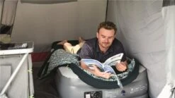 Outwell Camper Lux "L" Sleeping Bag -Banana Tent 230350 camper lux feature photo13