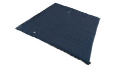 Outwell Camper Lux "L" Sleeping Bag Deep Blue (2023) -Banana Tent 230392 camper lux left side zipper feature photo5