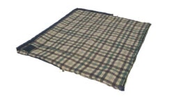 Outwell Camper Lux "R" Sleeping Bag Deep Blue (2023) 14 Outwell Camper Lux "R" Sleeping Bag Deep Blue (2023) -Banana Tent 230393 camper lux right side zipper feature photo6