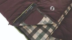 Outwell Camper Supreme "L" Sleeping Bag -Banana Tent 230395 camper supreme left side zipper feature photo11