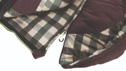 Outwell Camper Supreme "L" Sleeping Bag -Banana Tent 230395 camper supreme left side zipper feature photo13