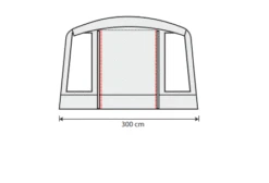 Outdoor Revolution Airedale F/G Side Porch -Banana Tent airedale side porch floorplan 2