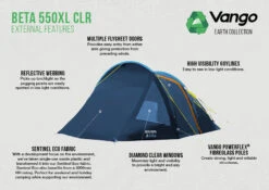 Vango Beta CLR 550xl Tent (2023) 11 Vango Beta CLR 550xl Tent (2023) -Banana Tent beta 550xl clr lr