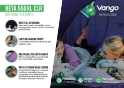 Vango Beta CLR 550xl Tent (2023) 12 Vango Beta CLR 550xl Tent (2023) -Banana Tent beta 550xl clr lr2