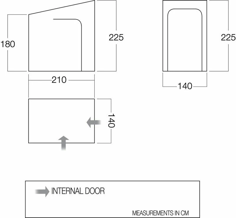 Vango Caravan Awning Bedroom (BR002) 4 Vango Caravan Awning Bedroom (BR002) - Image 2