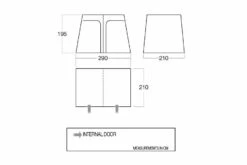 Vango Galli Double Inner Bedroom (BR005) -Banana Tent br005 galli double inner bedroom 2