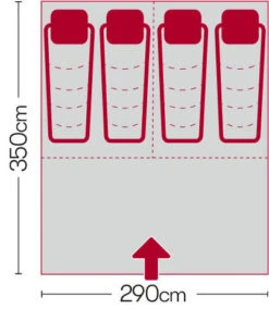 Quest Signature Gobi Poled Bell Tent (2022) -Banana Tent gobi 7 midsize