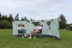 Outdoor Revolution Pronto Compact 4 Windbreak (125 * 500cm) -Banana Tent img 2389