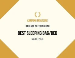 Vango Radiate Double Sleeping Bag -Banana Tent radiate sleeping bag award 2