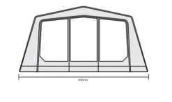Outdoor Revolution O-Zone XTR Safari Front Porch Extension 14 Outdoor Revolution O-Zone XTR Safari Front Porch Extension -Banana Tent safari extension floorplans 3