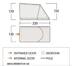 Vango Airbeam Vango Studio Small (TA009) (for Anantara IV) -Banana Tent studio s floor